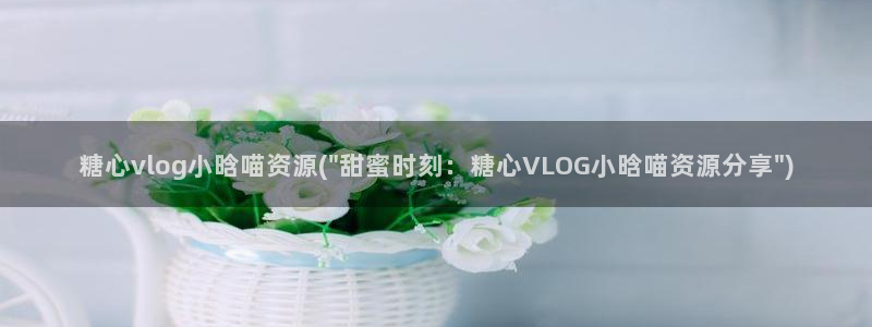 糖心vlog下载链接：糖心vlog小晗喵资源(\
